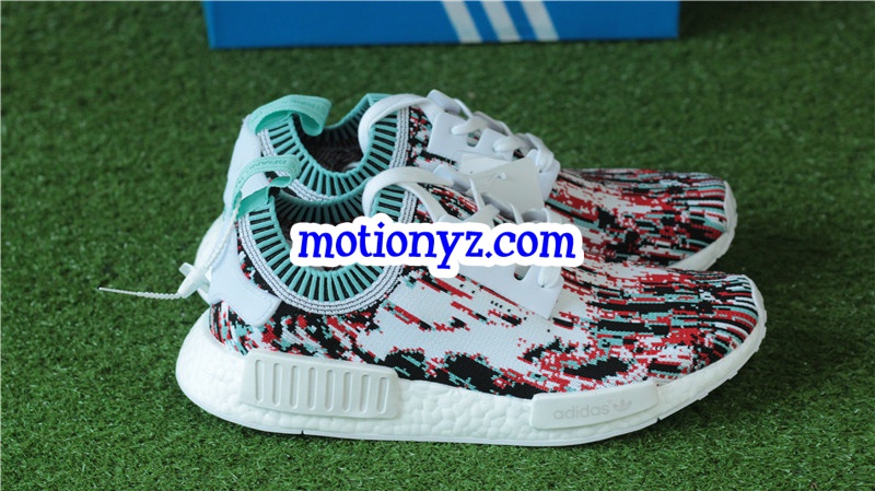 Real Boost SNSxAdidas NMD R1 Datamosh